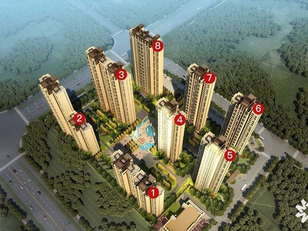 金地名悦轩选用bg大游轻质抹灰石膏